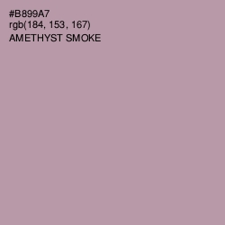 #B899A7 - Amethyst Smoke Color Image